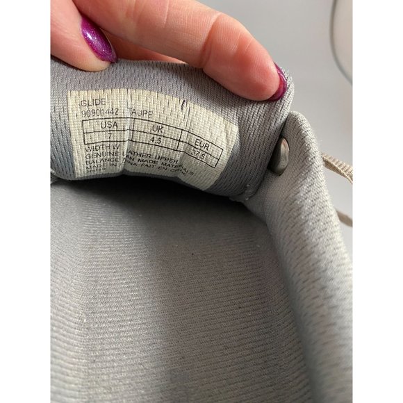 P W Minor Orthopedic Shoes, Size 7W, Slip Resistant, Grey/Taupe - Picture 7 of 7